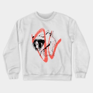 Wolf Girl Crewneck Sweatshirt